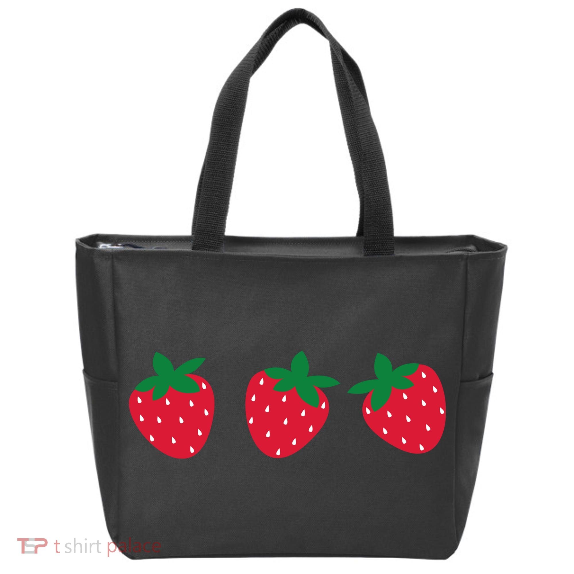 Strawberry Lover Summer Tote Bag