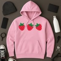 Strawberry Lover Summer Hoodie thumb 3