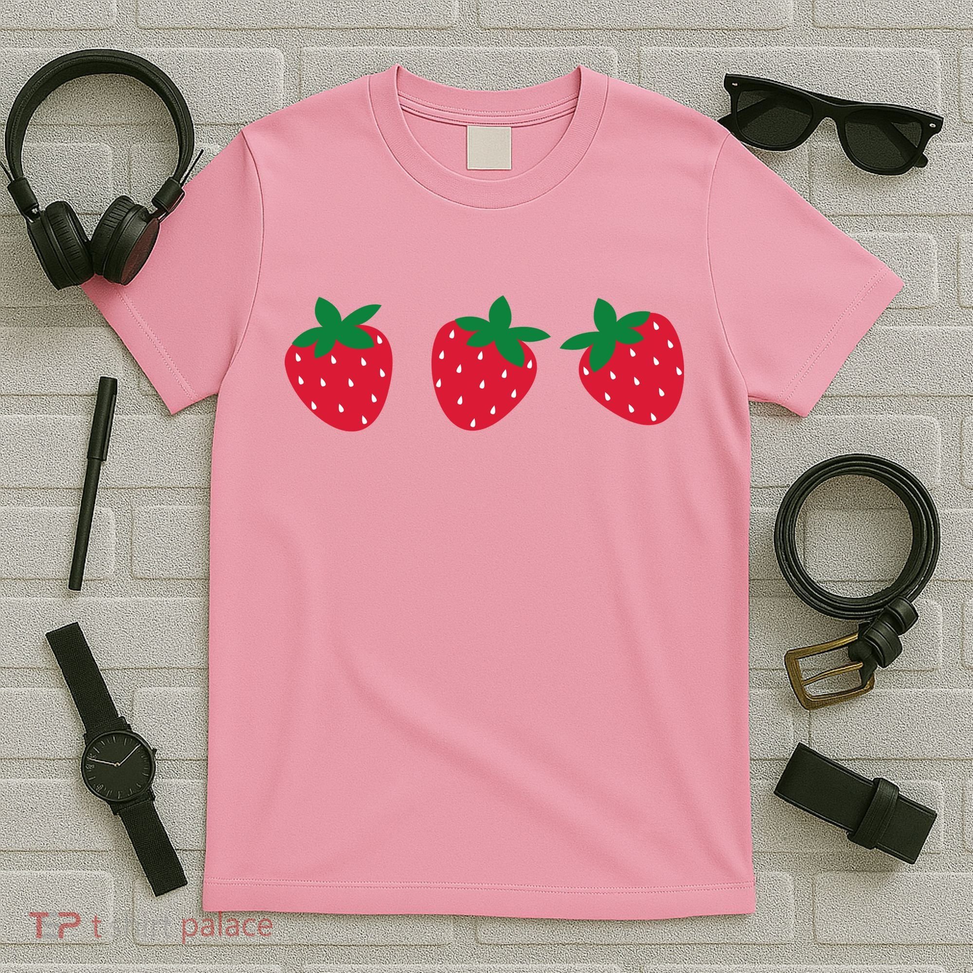 Strawberry Lover Summer T-Shirt