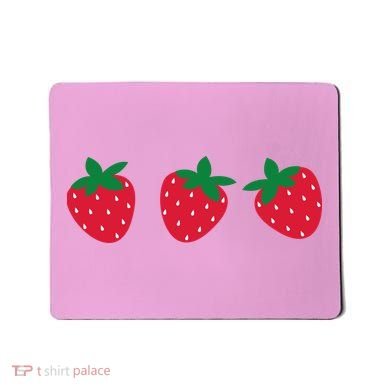 Strawberry Lover Summer Mousepad