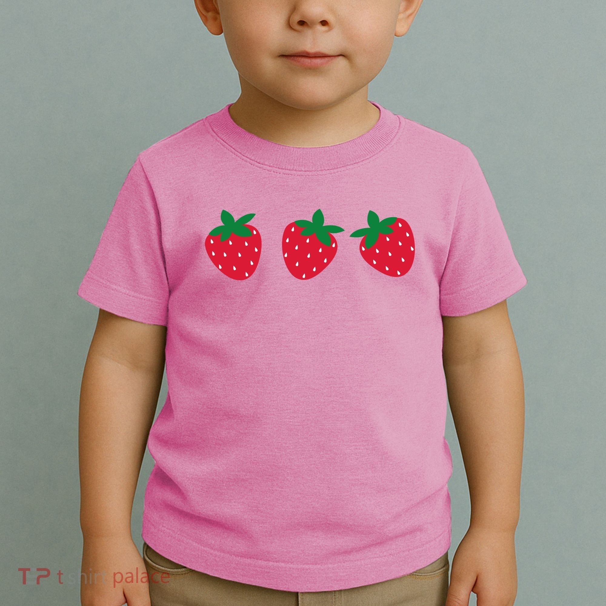 Strawberry Lover Summer Toddler T-Shirt