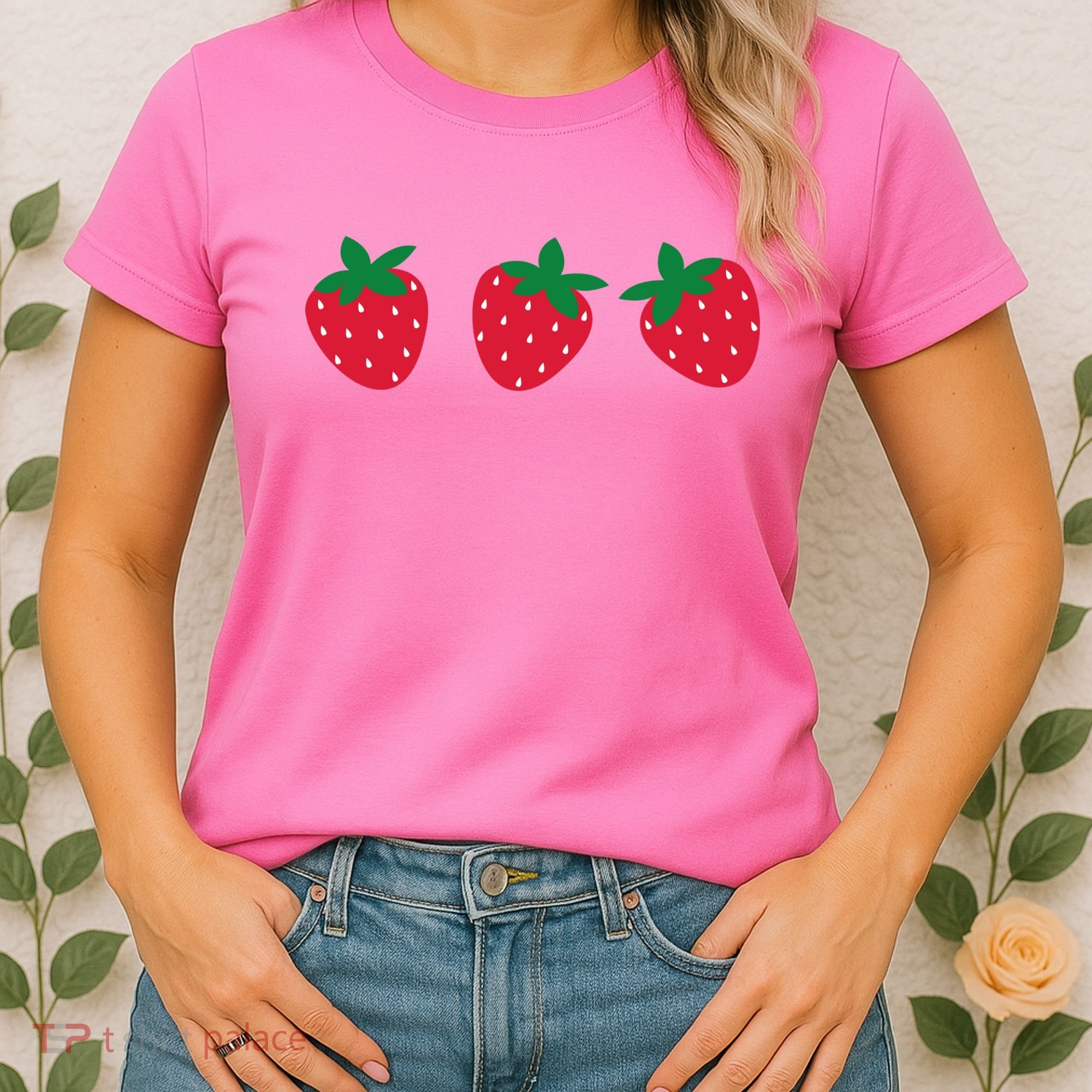 Strawberry Lover Summer Women's T-Shirt