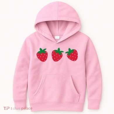 Strawberry Lover Summer Kids Hoodie