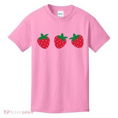 Strawberry Lover Summer Kids T-Shirt