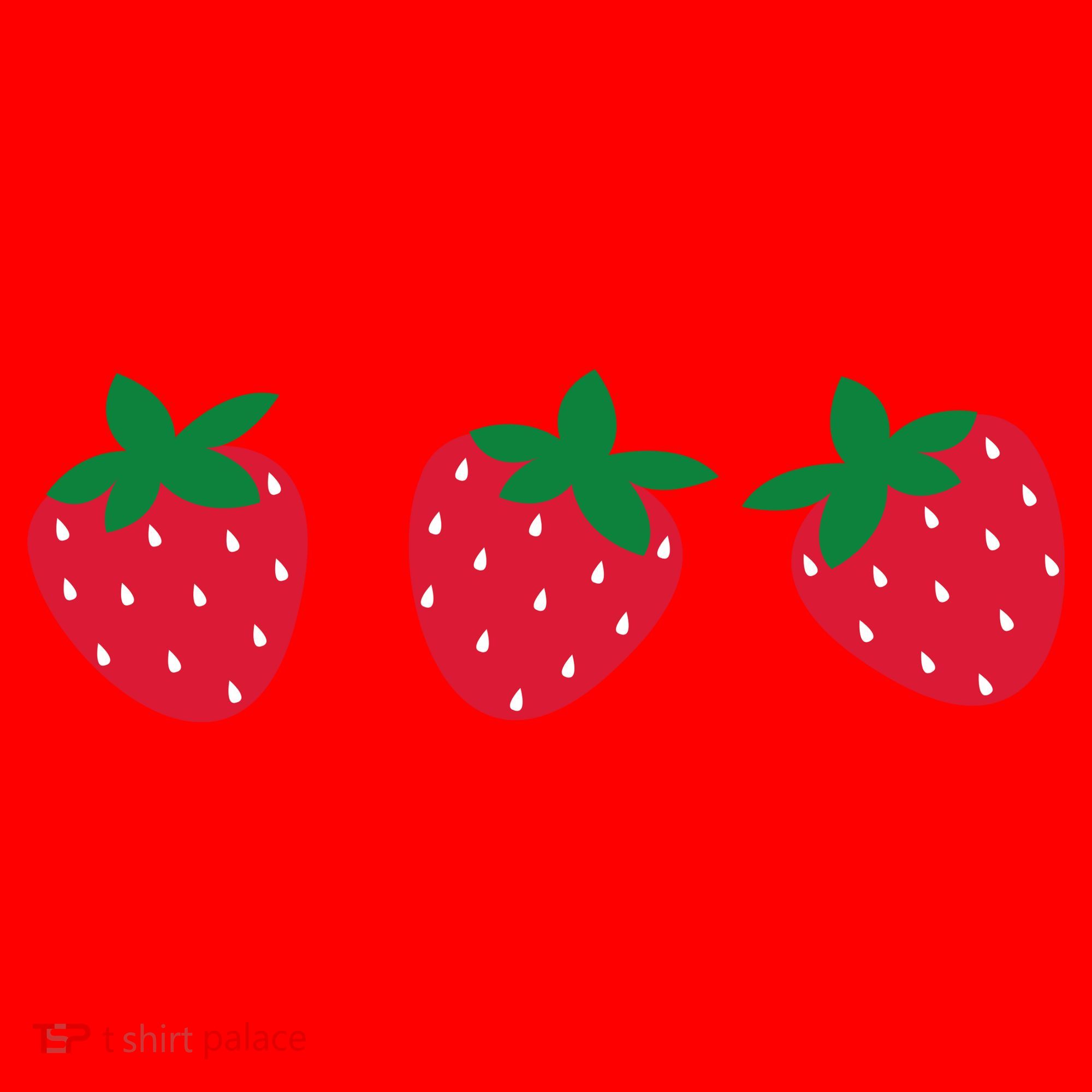 Strawberry Lover Summer Santa Hat