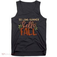 So Long Summer Hello Fall Tank Top thumb 0