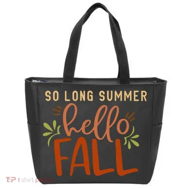 So Long Summer Hello Fall Tote Bag