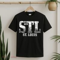 St. Louis STL Skyline Pride Missouri Vintage T-Shirt thumb 2