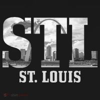 St. Louis STL Skyline Pride Missouri Vintage T-Shirt thumb 7
