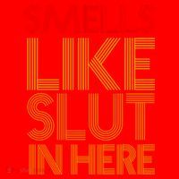 Smells Like Slut In Here Funny Humor Santa Hat thumb 1