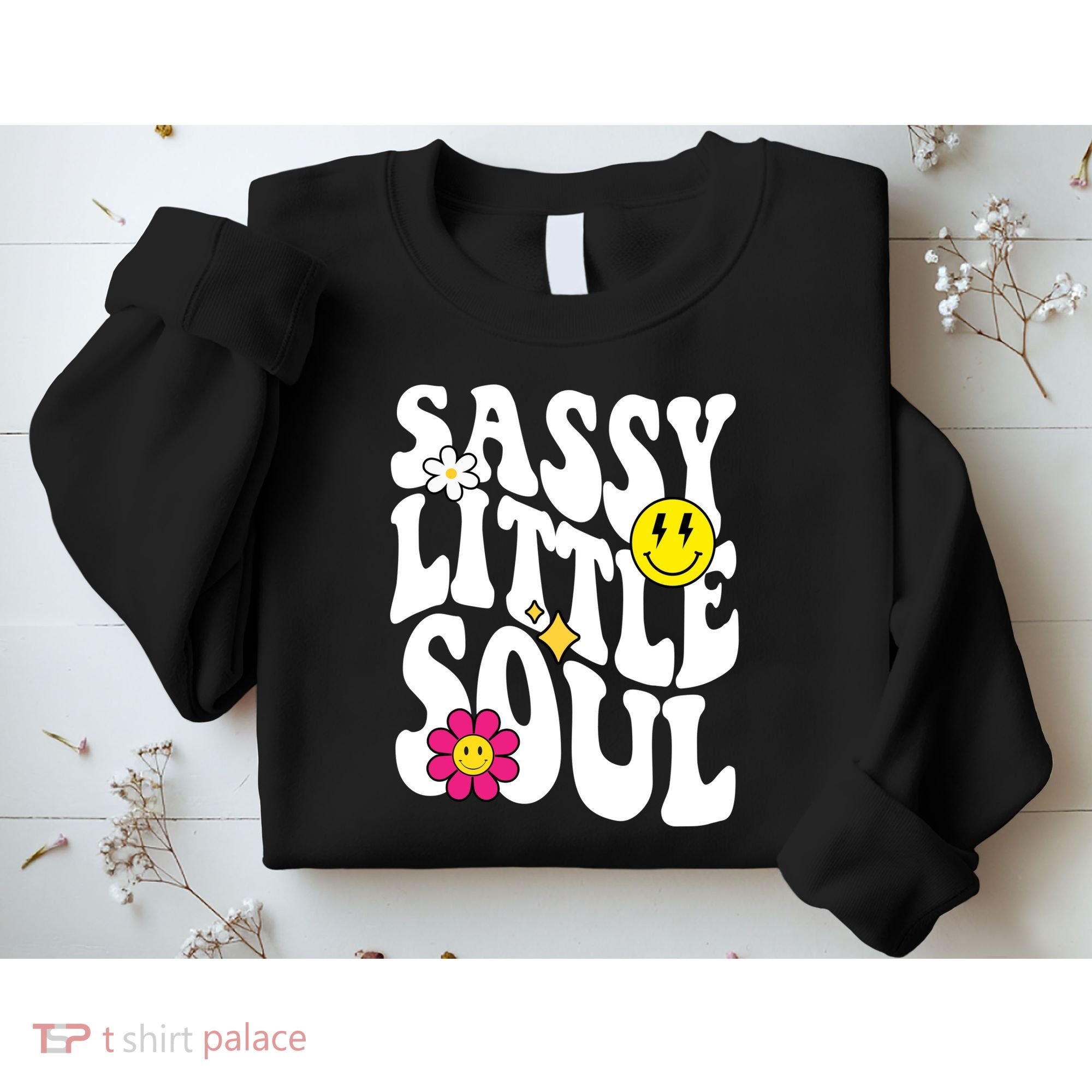 Sassy Little Soul Groovy Retro Cute Sweatshirt
