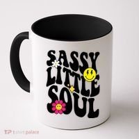 Sassy Little Soul Groovy Retro Cute Coffee Mug thumb 0