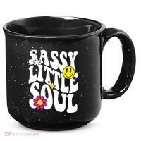 Sassy Little Soul Groovy Retro Cute 15oz Campfire Ceramic Mug thumb 0