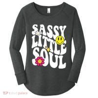 Sassy Little Soul Groovy Retro Cute Women's Perfect Tri Tunic Long Sleeve Shirt thumb 0