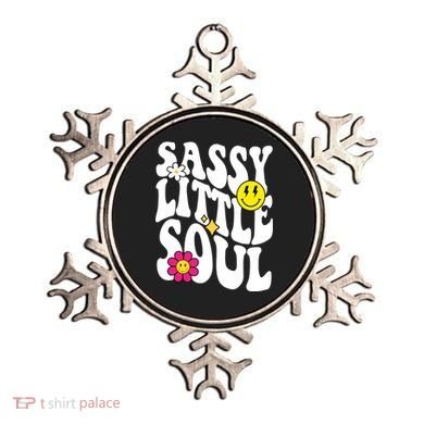Sassy Little Soul Groovy Retro Cute Ornament