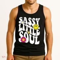 Sassy Little Soul Groovy Retro Cute Tank Top thumb 3