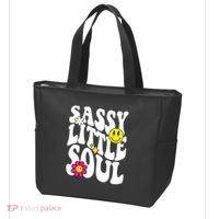 Sassy Little Soul Groovy Retro Cute Tote Bag thumb 3