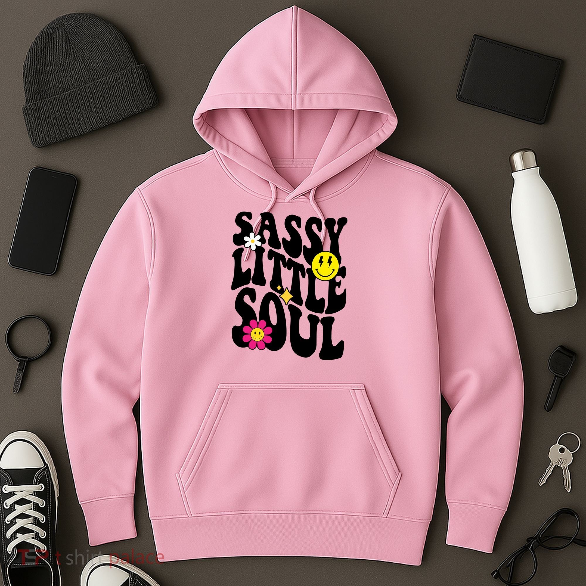 Sassy Little Soul Groovy Retro Cute Hoodie