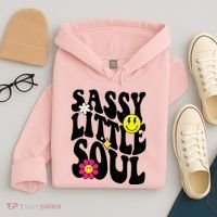 Sassy Little Soul Groovy Retro Cute Hoodie thumb 4
