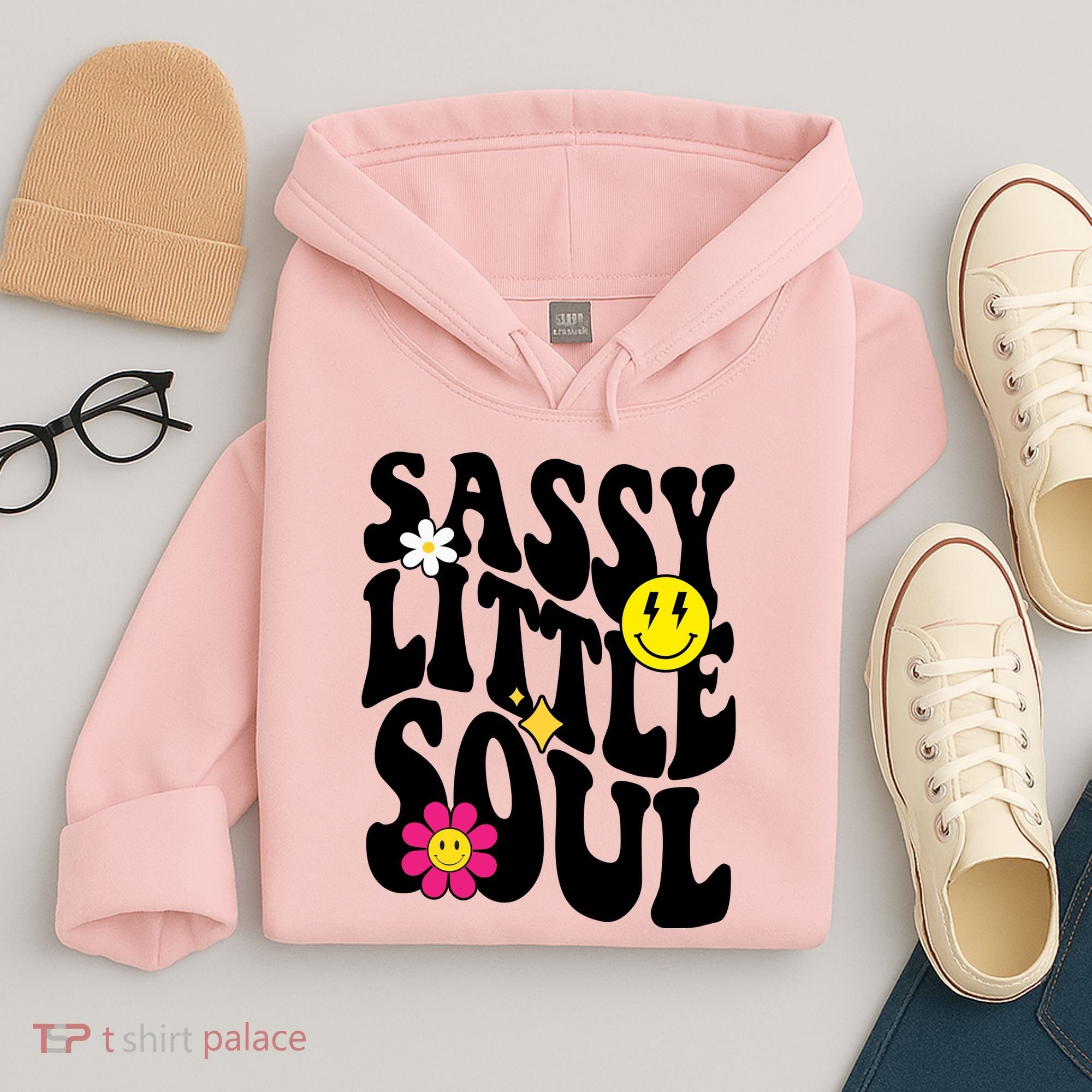 Sassy Little Soul Groovy Retro Cute Hoodie