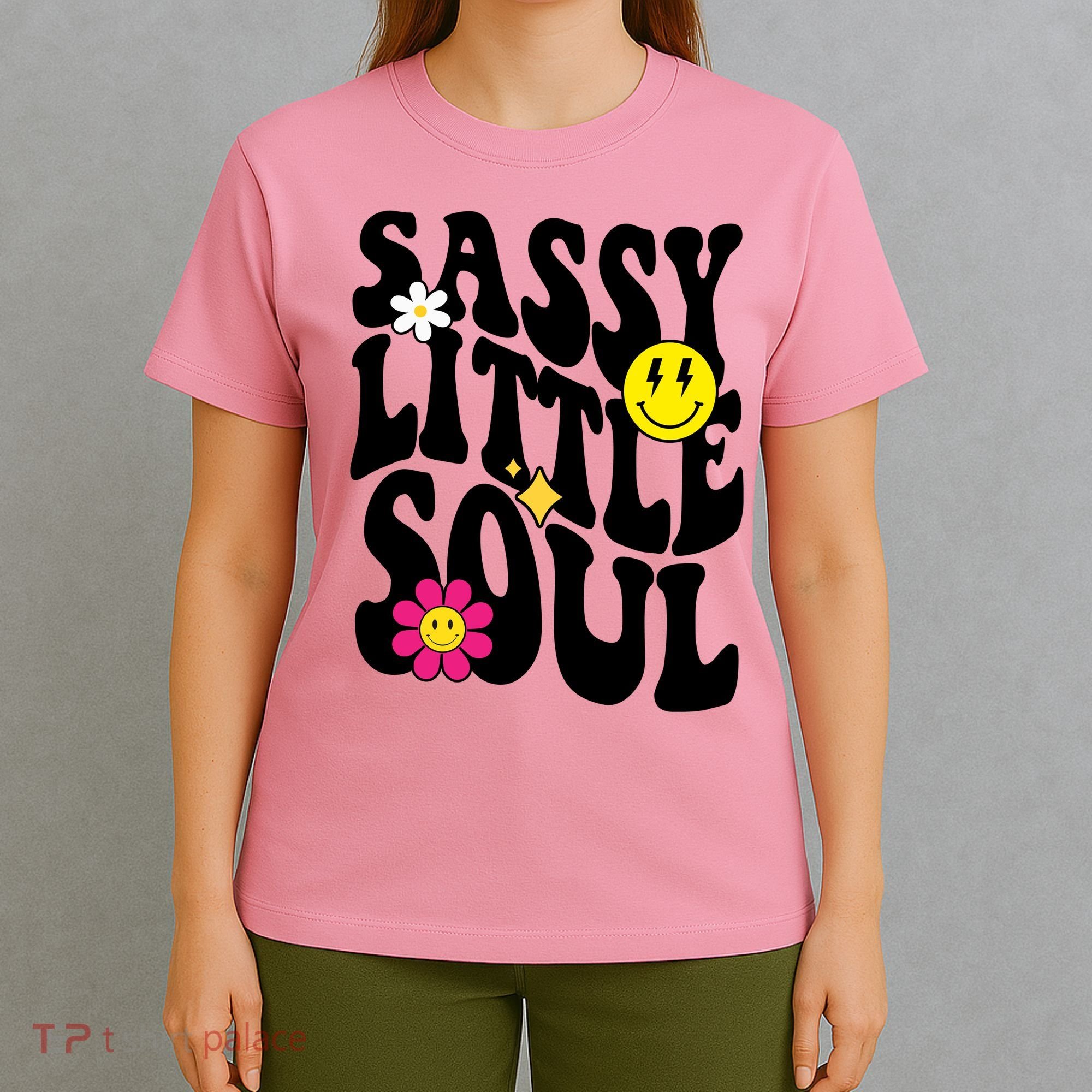 Sassy Little Soul Groovy Retro Cute T-Shirt
