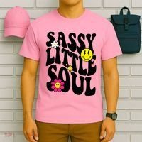 Sassy Little Soul Groovy Retro Cute T-Shirt thumb 6