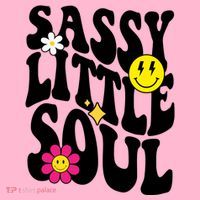 Sassy Little Soul Groovy Retro Cute Baby Bodysuit thumb 2