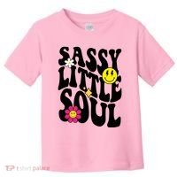 Sassy Little Soul Groovy Retro Cute Toddler T-Shirt thumb 0