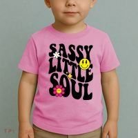 Sassy Little Soul Groovy Retro Cute Toddler T-Shirt thumb 2