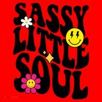 Sassy Little Soul Groovy Retro Cute Santa Hat thumb 1