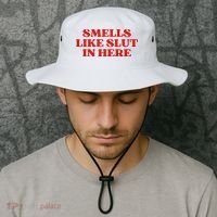 Smells Like Slut In Here Bucket Hat thumb 2