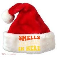 Smells Like Slut In Here Adult Humor Santa Hat thumb 0
