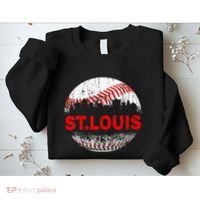 St. Louis Souvenir Baseball City Downtown I Love St. Louis Sweatshirt thumb 2