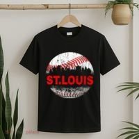 St. Louis Souvenir Baseball City Downtown I Love St. Louis T-Shirt thumb 2
