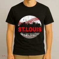 St. Louis Souvenir Baseball City Downtown I Love St. Louis T-Shirt thumb 3