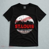 St. Louis Souvenir Baseball City Downtown I Love St. Louis T-Shirt thumb 5