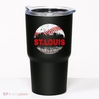 St. Louis Souvenir Baseball City Downtown I Love St. Louis Tumbler thumb 0
