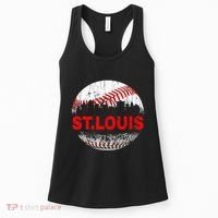 St. Louis Souvenir Baseball City Downtown I Love St. Louis Women's Tank Top thumb 0