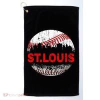 St. Louis Souvenir Baseball City Downtown I Love St. Louis Golf Towel thumb 0
