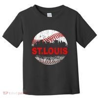 St. Louis Souvenir Baseball City Downtown I Love St. Louis Toddler T-Shirt thumb 0