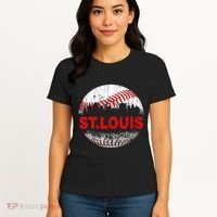 St. Louis Souvenir Baseball City Downtown I Love St. Louis Women's T-Shirt thumb 4