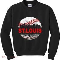 St. Louis Souvenir Baseball City Downtown I Love St. Louis Kids Sweatshirt thumb 0