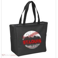 St. Louis Souvenir Baseball City Downtown I Love St. Louis Tote Bag thumb 2