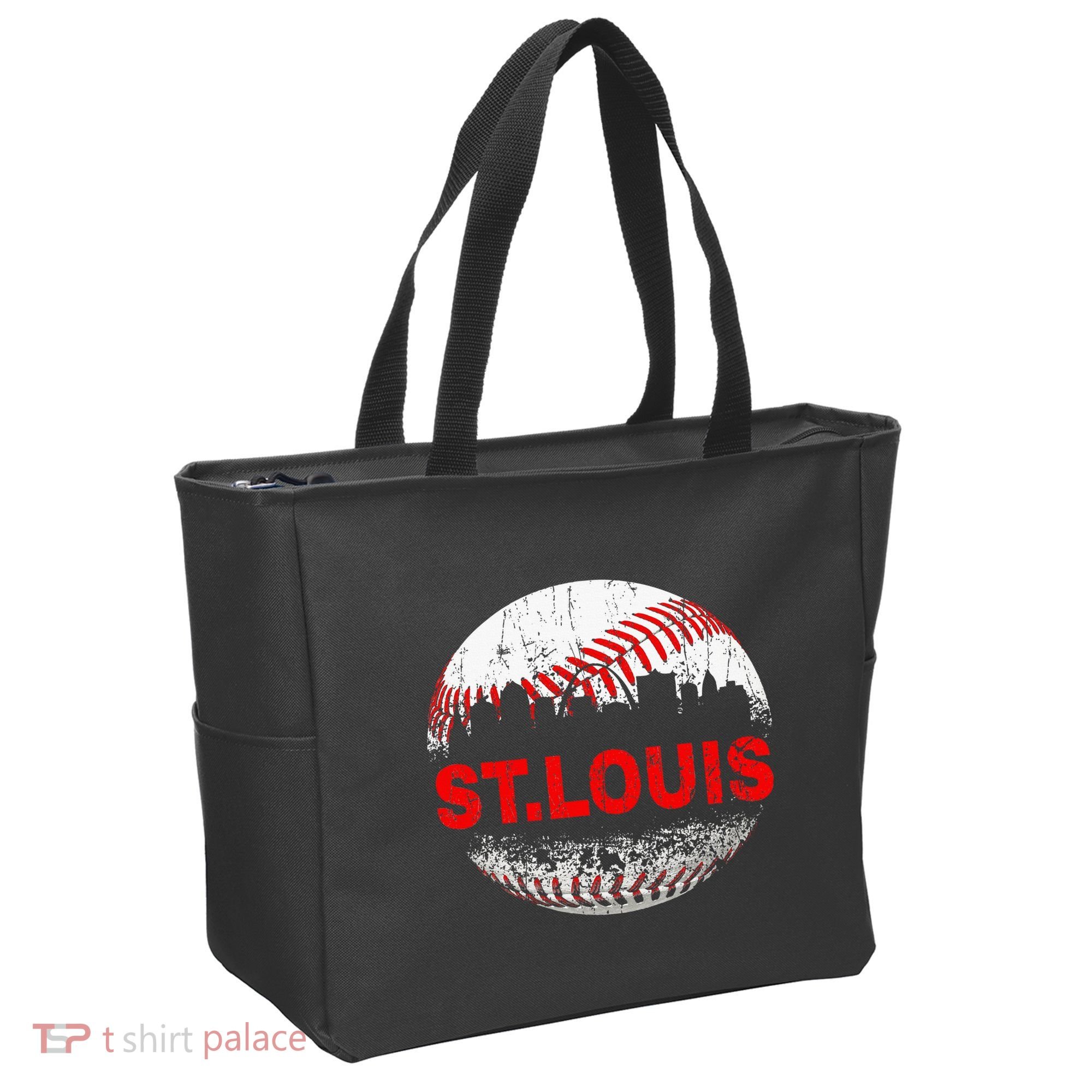 St. Louis Souvenir Baseball City Downtown I Love St. Louis Tote Bag