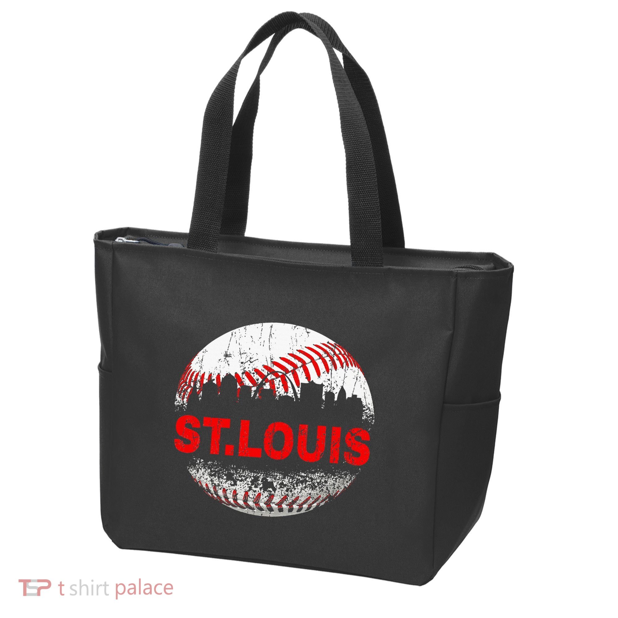 St. Louis Souvenir Baseball City Downtown I Love St. Louis Tote Bag