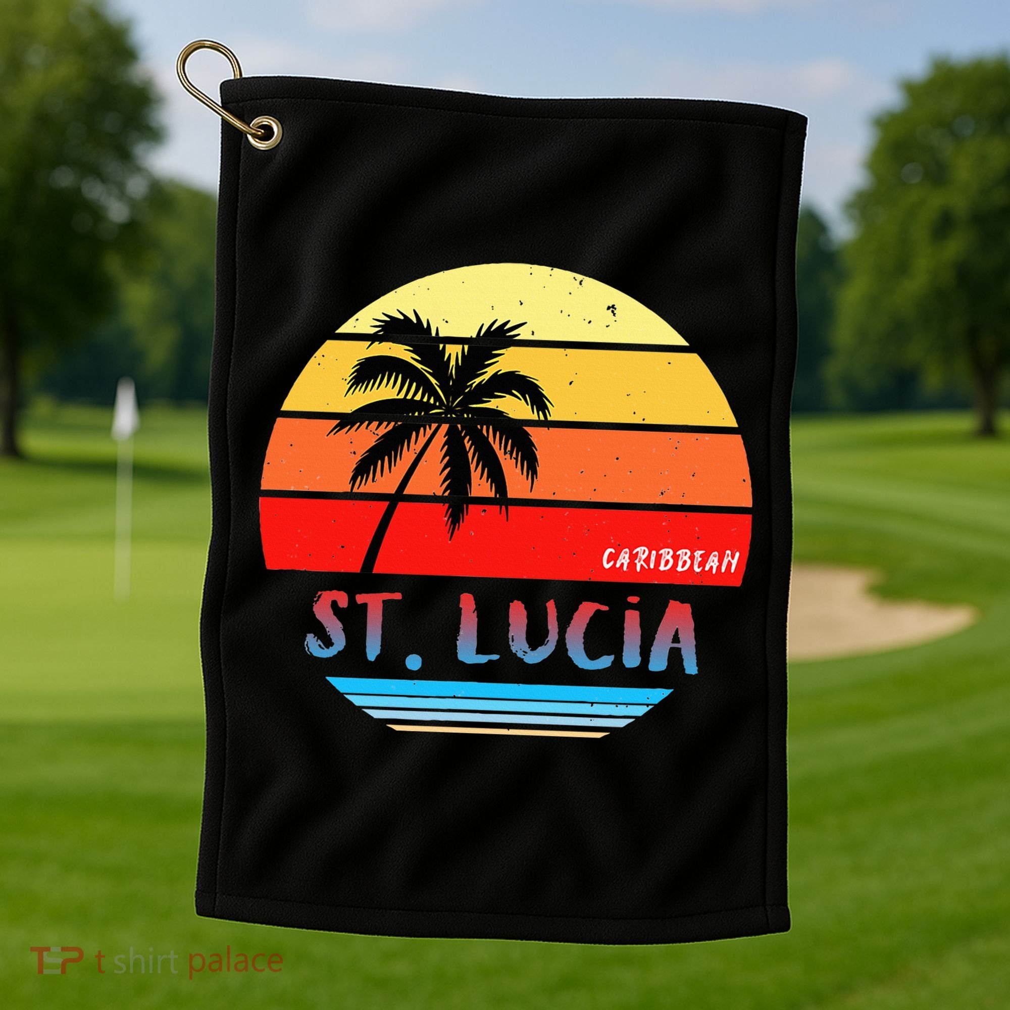 St Lucia Golf Towel