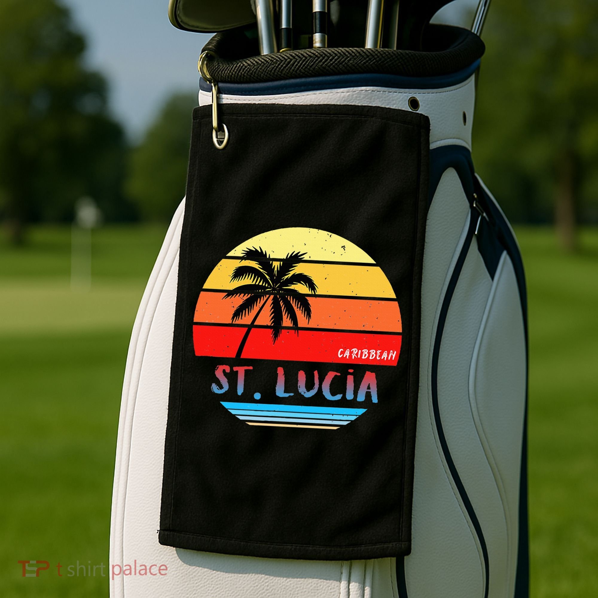 St Lucia Golf Towel
