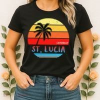 St Lucia Women's T-Shirt thumb 2