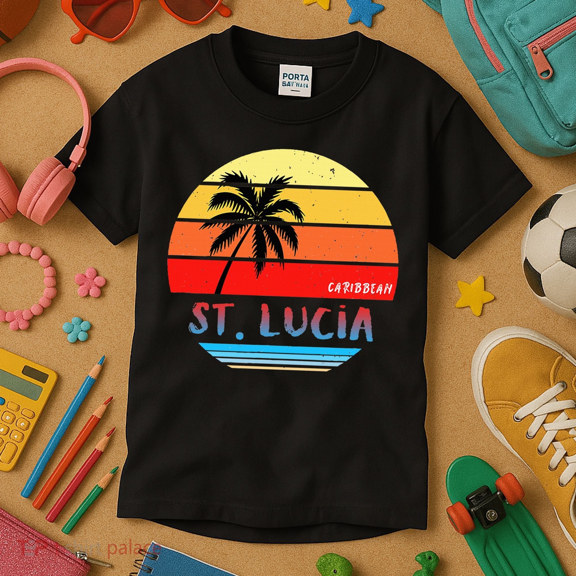 St Lucia Kids T-Shirt