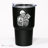 Skeleton Lovers Tumbler thumb 0